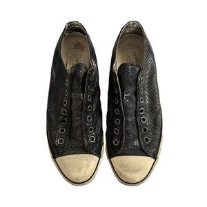 John Varvatos Faux Snakeskin Converse